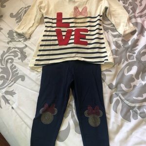 3T Disney Minnie Mouse outfit